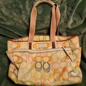 Coach Diaper Tote Bag No L0732 F11675